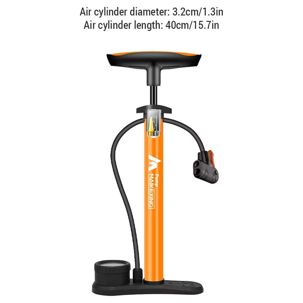 Pompe à vélo 160PSI, jauge Portable