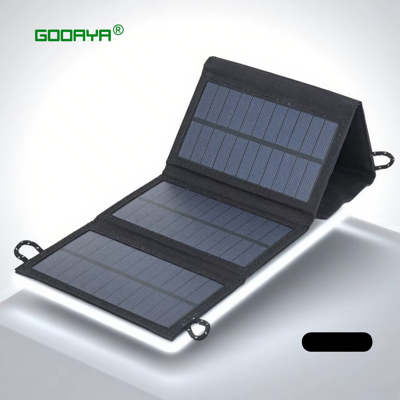 4 fois 100 W panneau solaire pliable 20 w/h panneaux solaires portables chargeur rapide USB 5 V DC