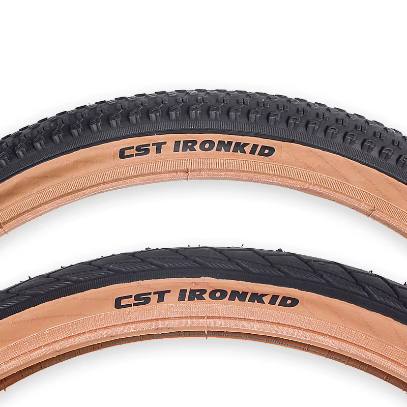 CST 20 pouces pneus de vélo 406 20X1.75 20X1.95 bord de peau marron rétro pneu