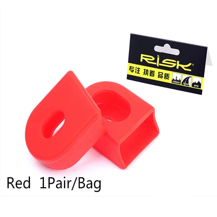 Couvercle de protection de manivelle de vélo en Silicone