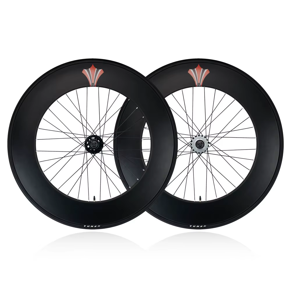 Roues de vélo à pignon fixe 700C 88MM 90MM en alliage d'aluminium