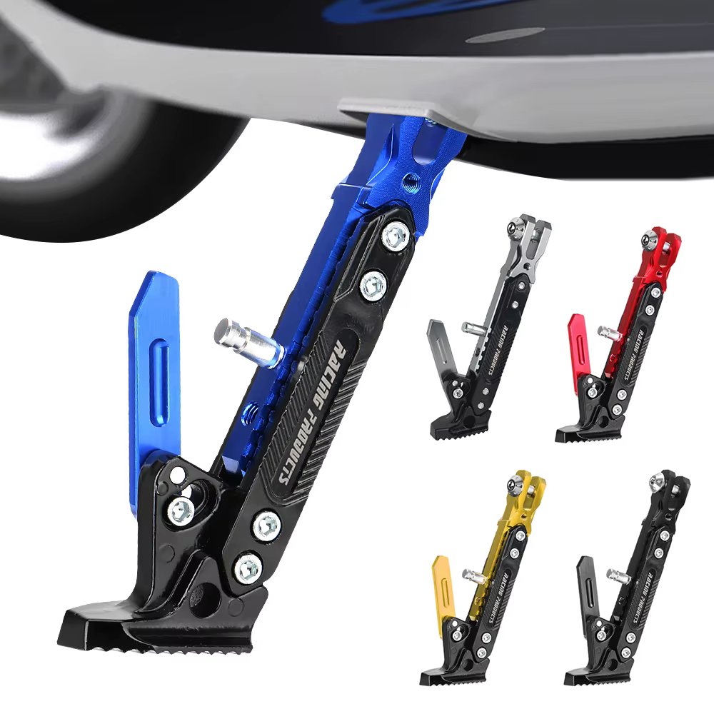 Béquille latérale réglable CNC pour moto électrique