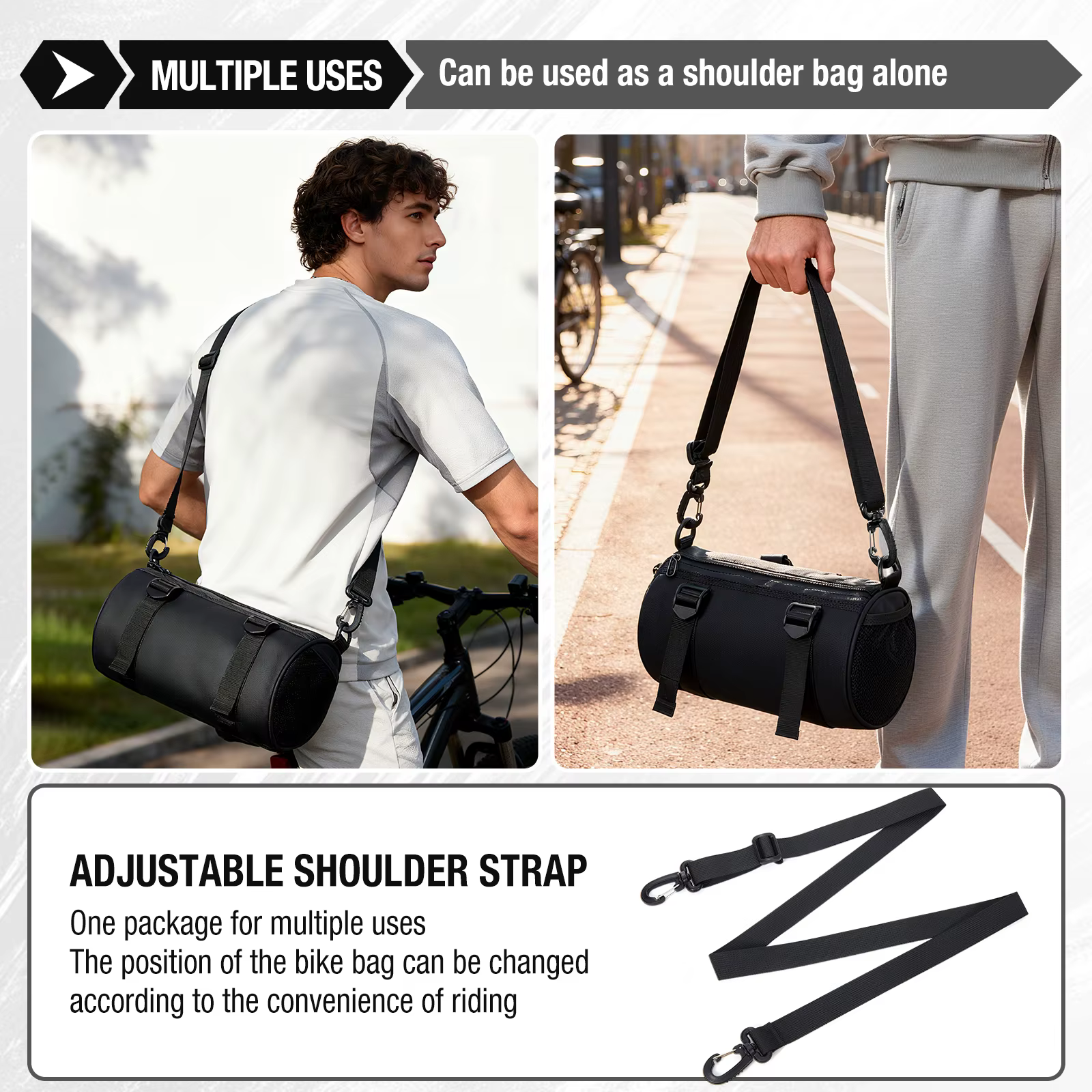 Sac de guidon avant de vélo de plein air
