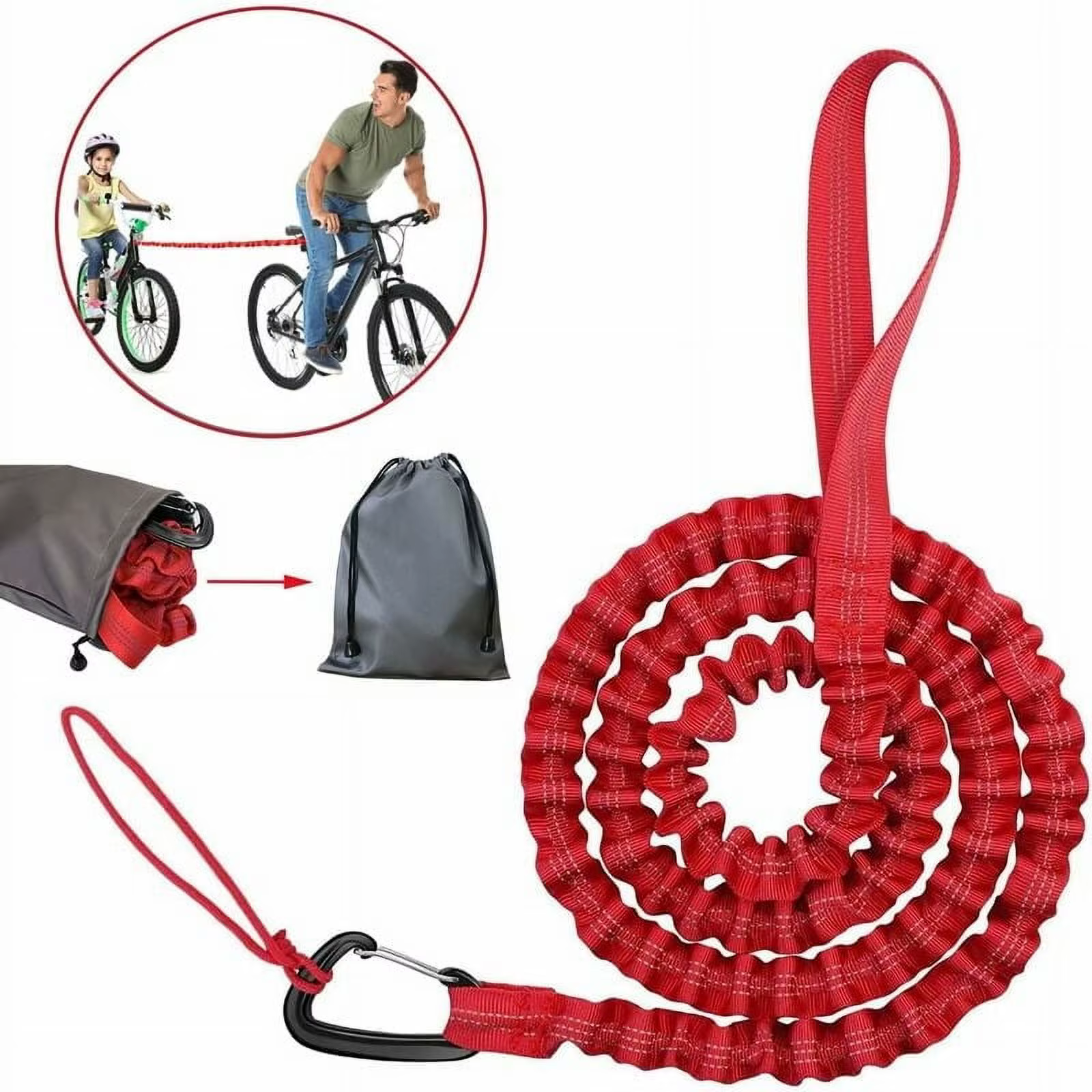 Sangle de remorquage de vélo