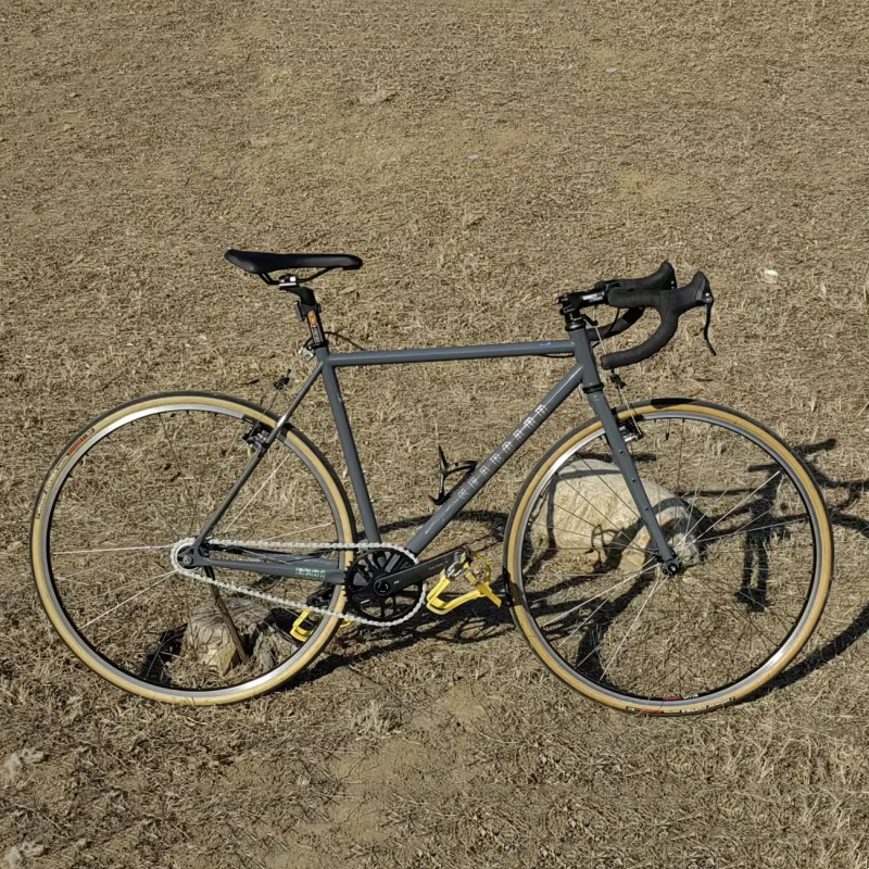 Cadre de vélo de piste en acier molybdène