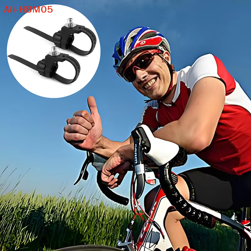 (HB05) Support de fixation de fourche de vélo en 2 parties, anneau de garde-boue réglable, adaptateur de porte-bagages avant et arrière