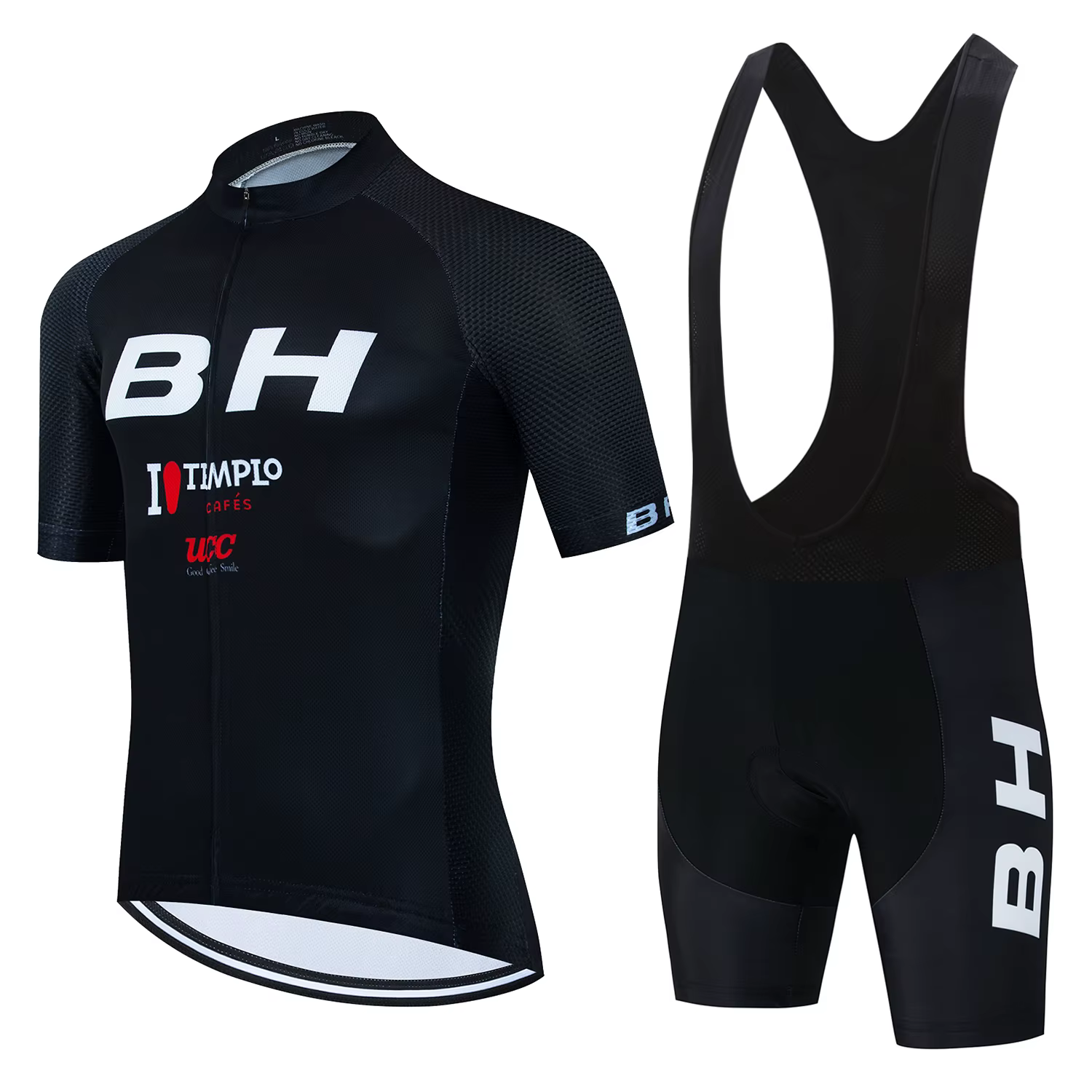 Ensemble de cyclisme de l'équipe BH pour hommes