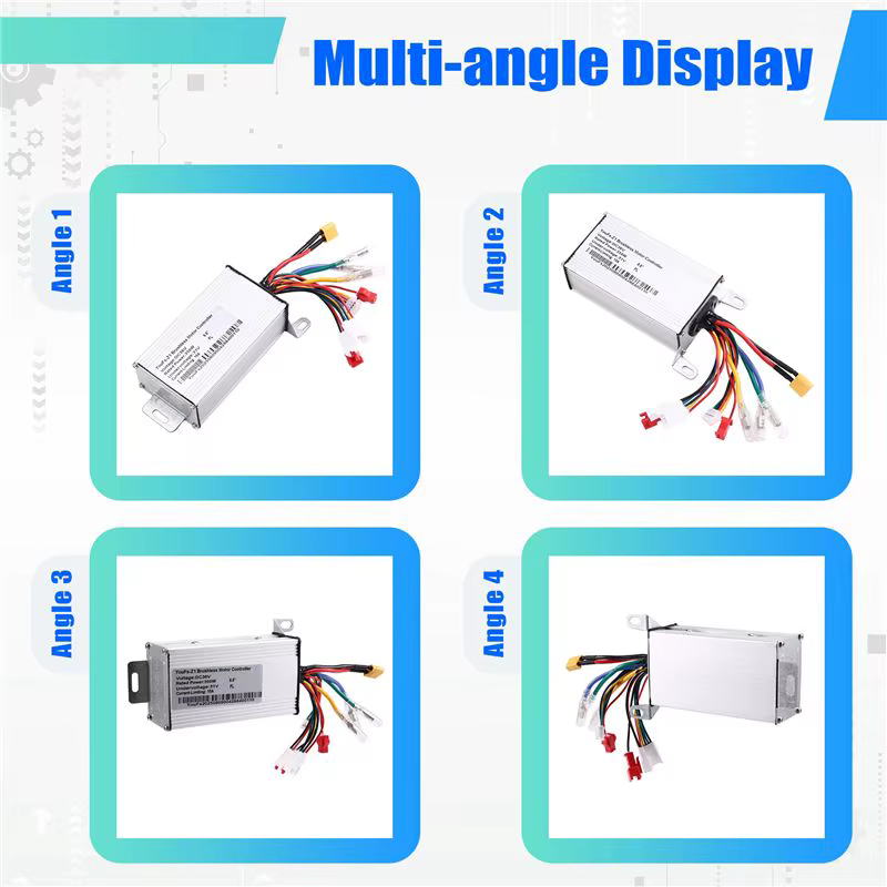 NOUVEAU - EN STOCK - Pour trottinette électrique YFS - Contrôleur de moteur intelligent sans balais 350W 36V 15A -