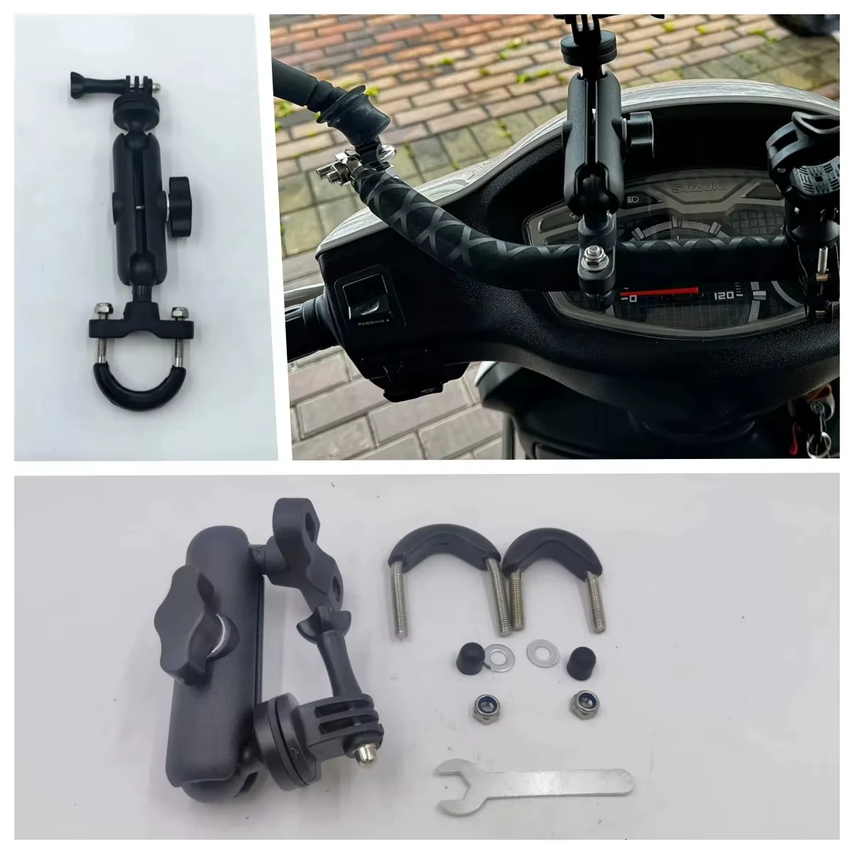 Support de caméra pour moto/vélo
