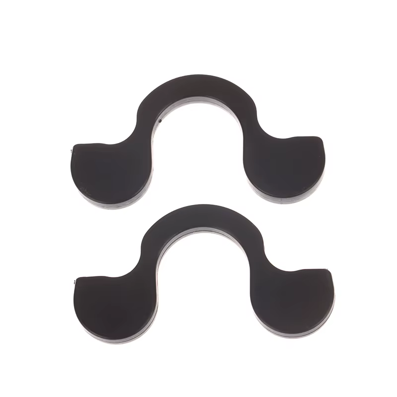 1 paire de supports universels antidérapants en caoutchouc pour moto et vélo