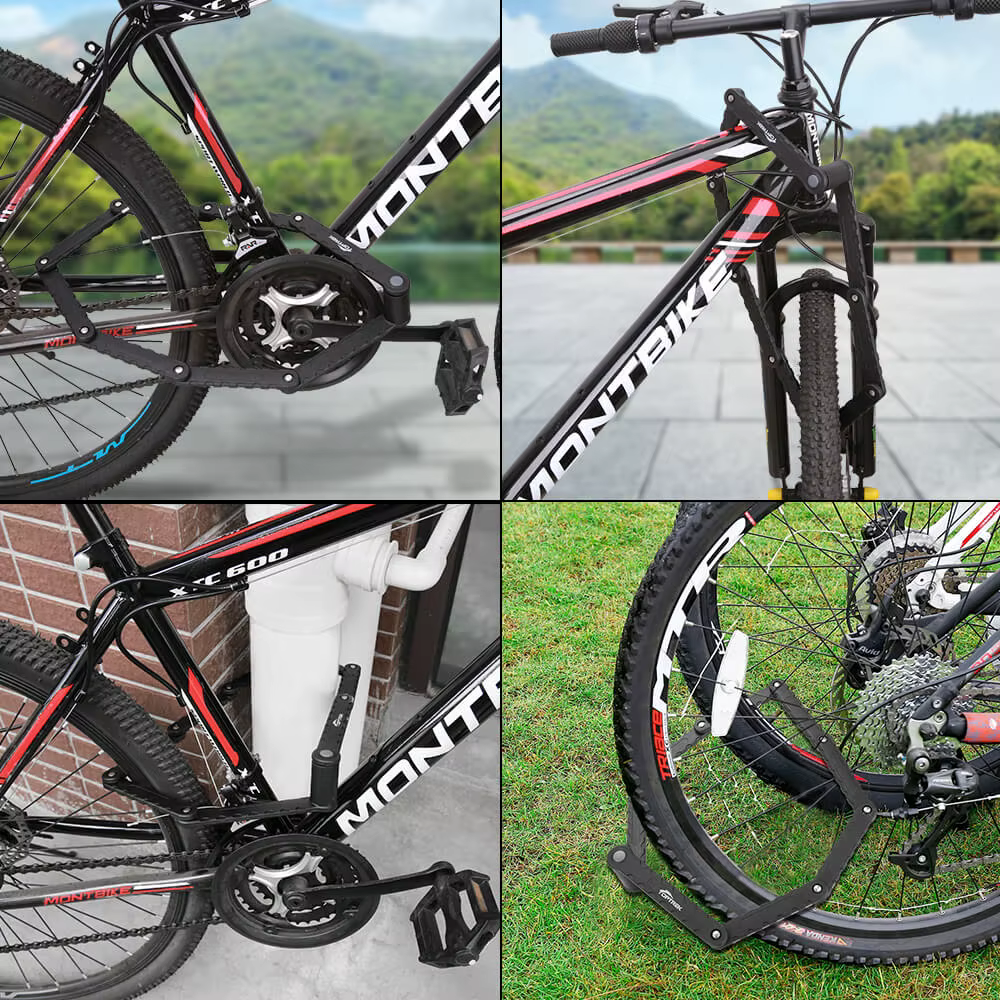 Toptrek serrure de vélo pliable