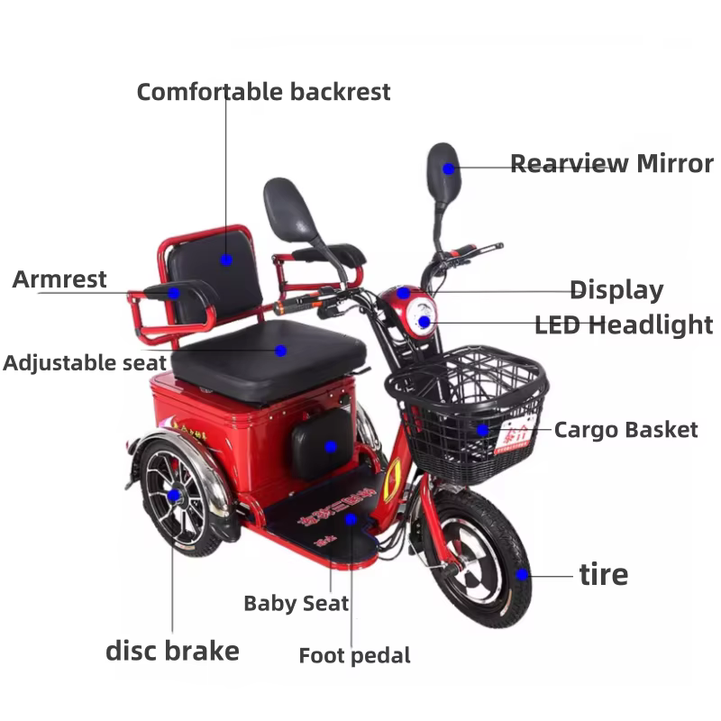 Scooter électrique léger pour parents et enfants