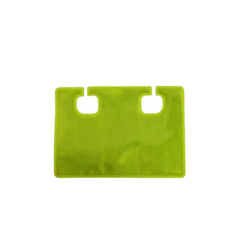 Accessoire de sécurité pour la conduite de vélo de nuit, 5 pièces, pendentif d'avertissement réfléchissant rectangulaire haute visibilité pour siège de vélo