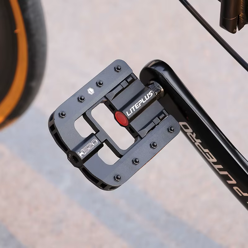 LITEPLUS pédales plates de vélo pliables