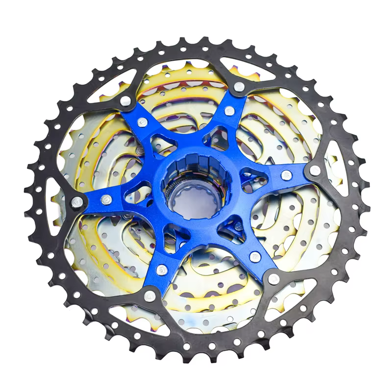8 9 10 11 12 vitesses arc-en-ciel vélo Cassette VTT roue libre