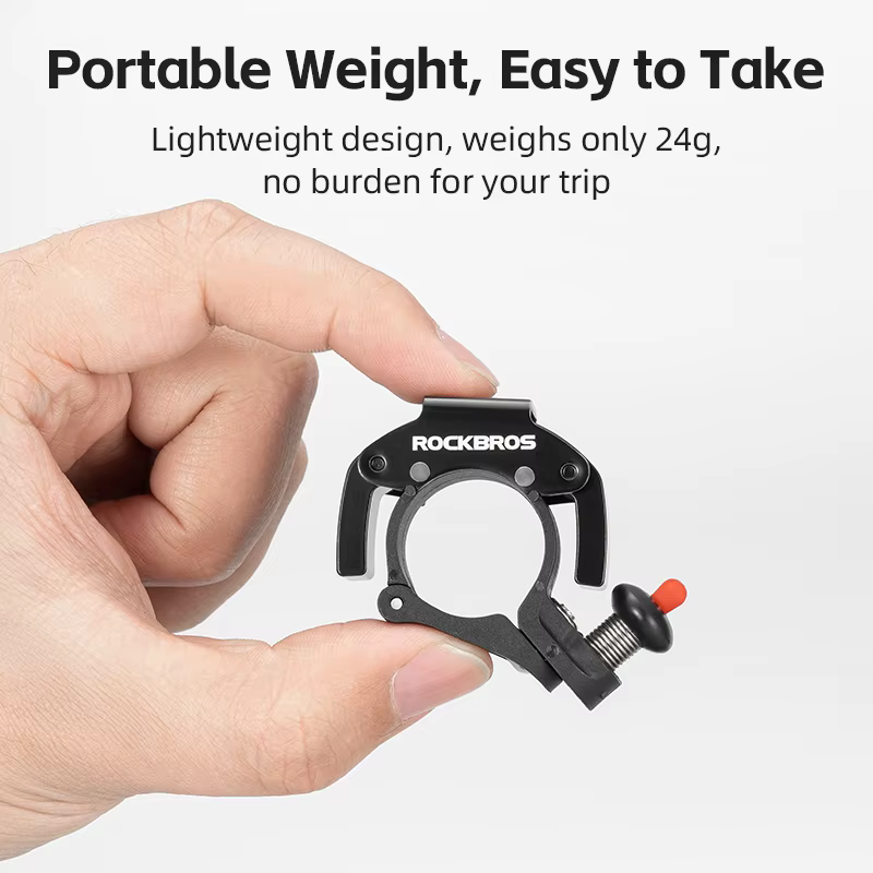 ROCKBROS – sonnette de vélo en alliage d'aluminium