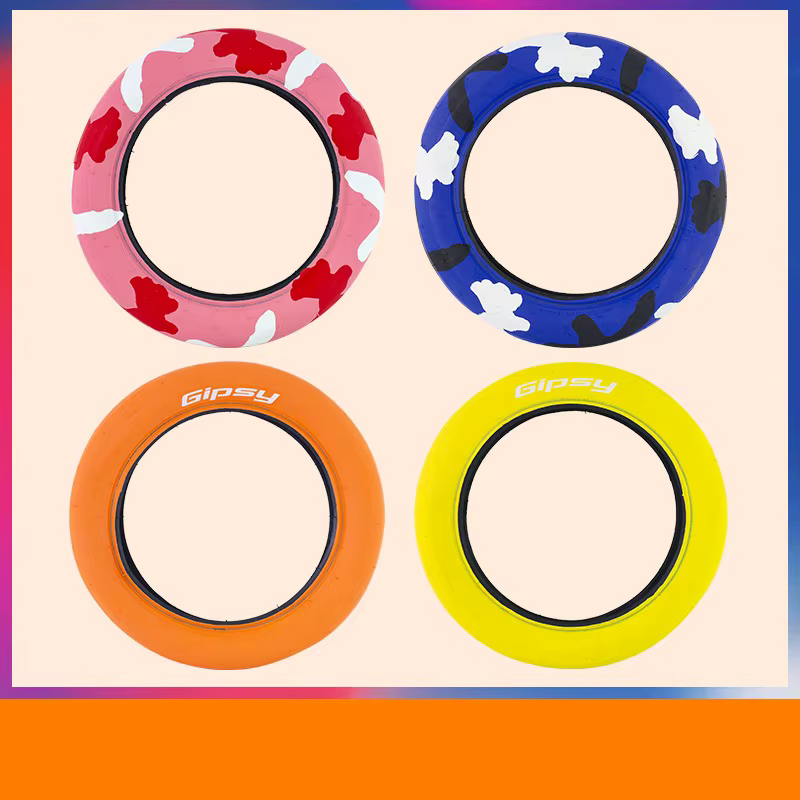 GIPSY-Pneus de vélo 12 pouces 12x1.75 pour enfants, jolis pneus lisses