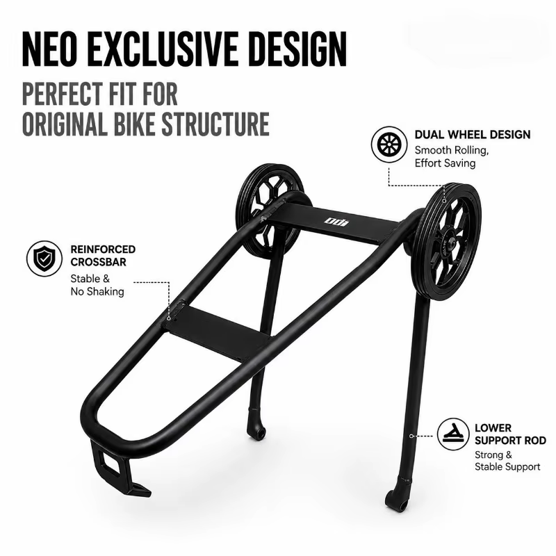 Porte-bagages arrière en alliage d'aluminium pour vélo pliant Brompton JAVA NEO
