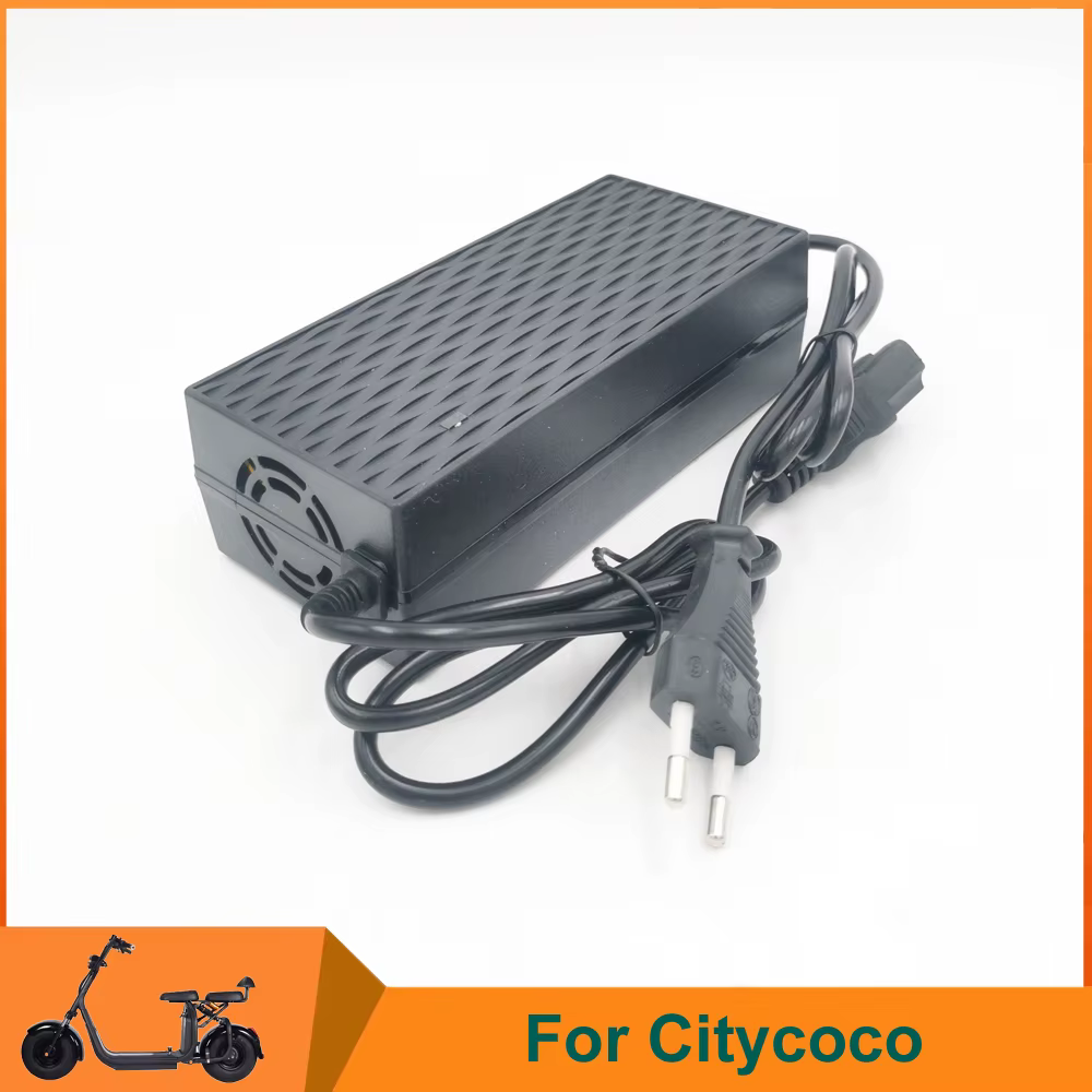 Citycoco Scooter électrique chargeur de batterie alimentation 60V 2A