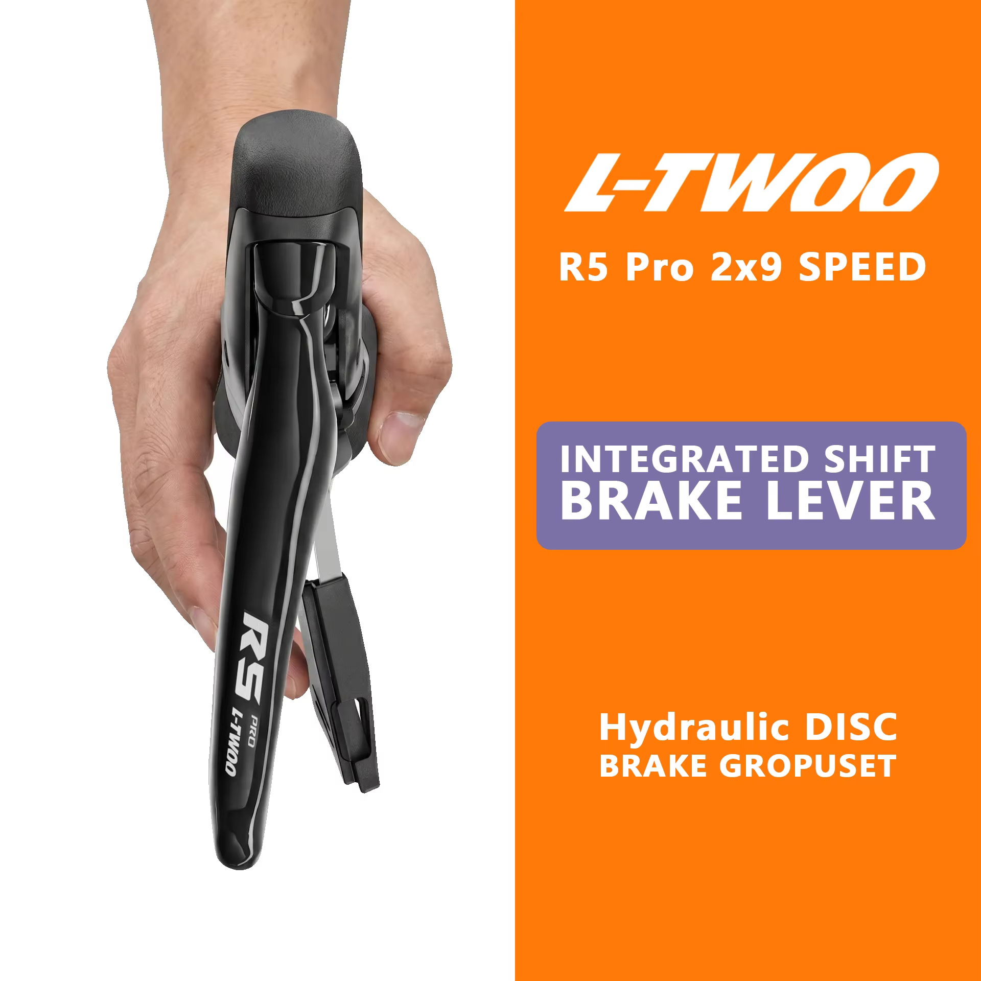 Nouveau groupe de transmission LTWOO R5 Pro 2x9 vitesses pour vélo de route 2026
