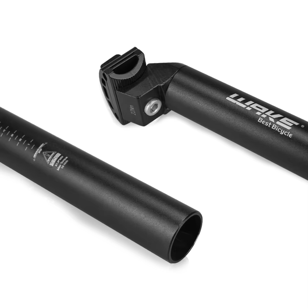 WAKE tige de selle de vélo 25.4 27.2 28.6 30.4 30.9 31.6 350mm