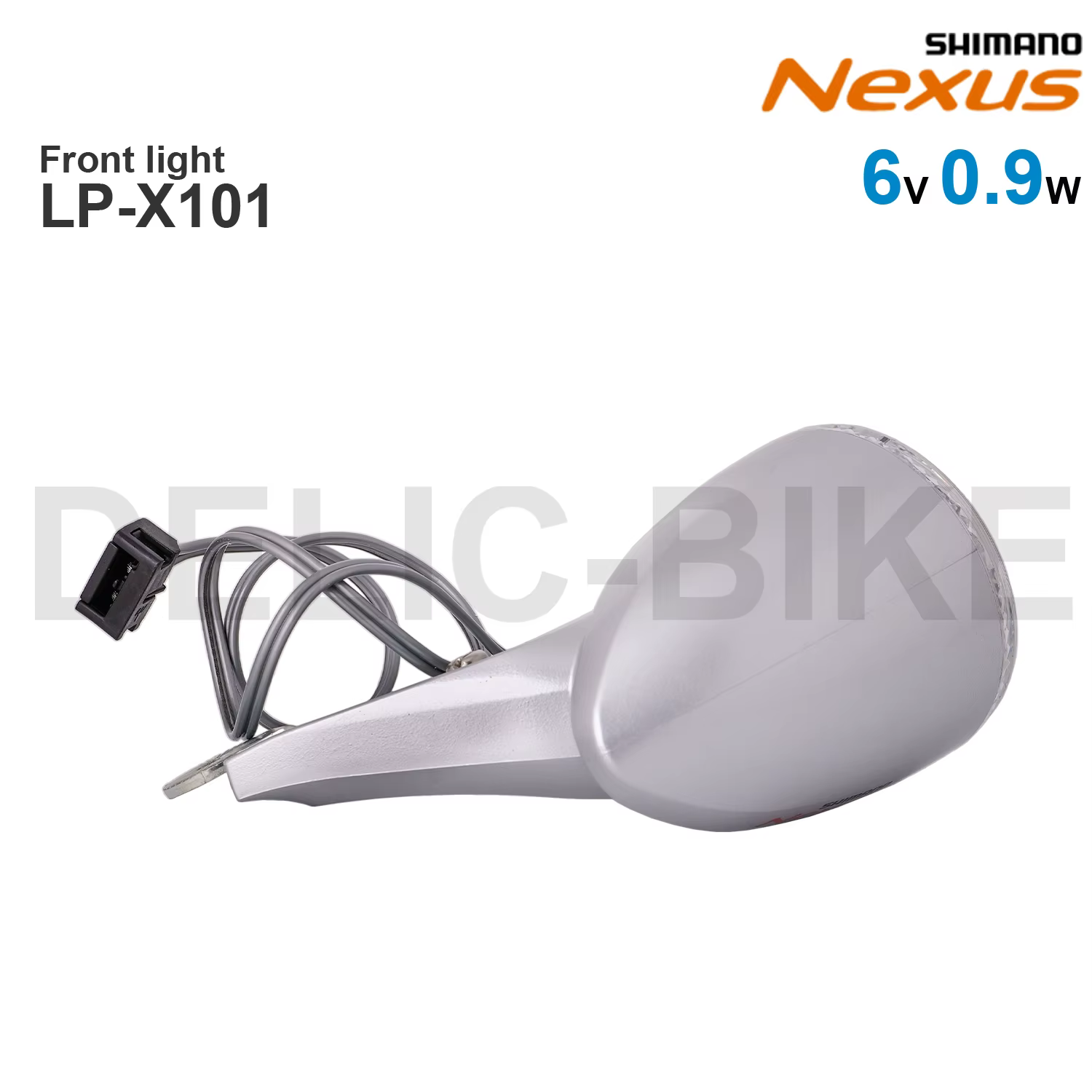 SHIMANO NEXUS-Hub Dynamo 6V 0.9W DH-C2100-N 36H feu avant LP-X101 6V 0.9W pièces d'origine