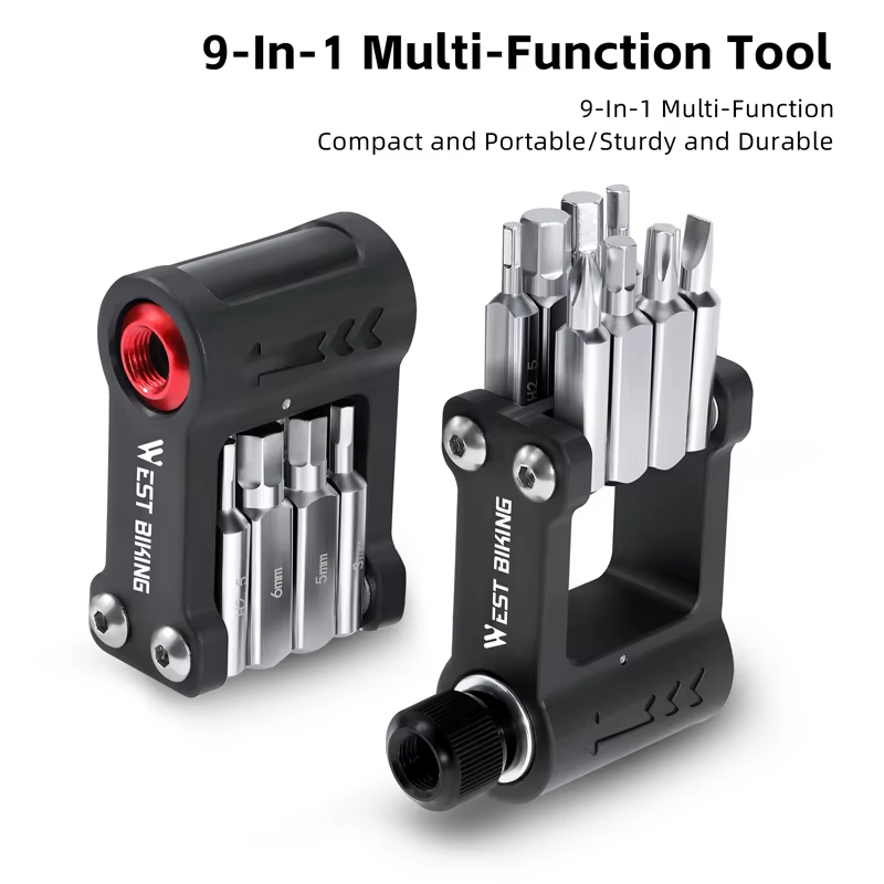 WEST BIKING – outils de vélo multifonctionnels 9 en 1
