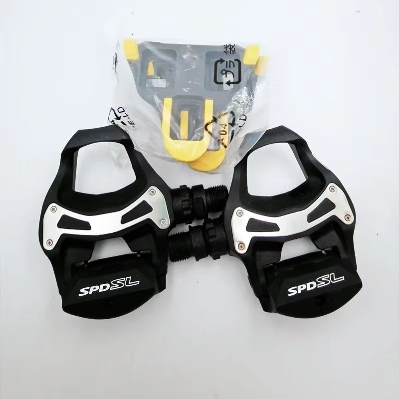 Pédales de course SHIMANO PD-R550 – Ultralégères simple face pour vélos de route