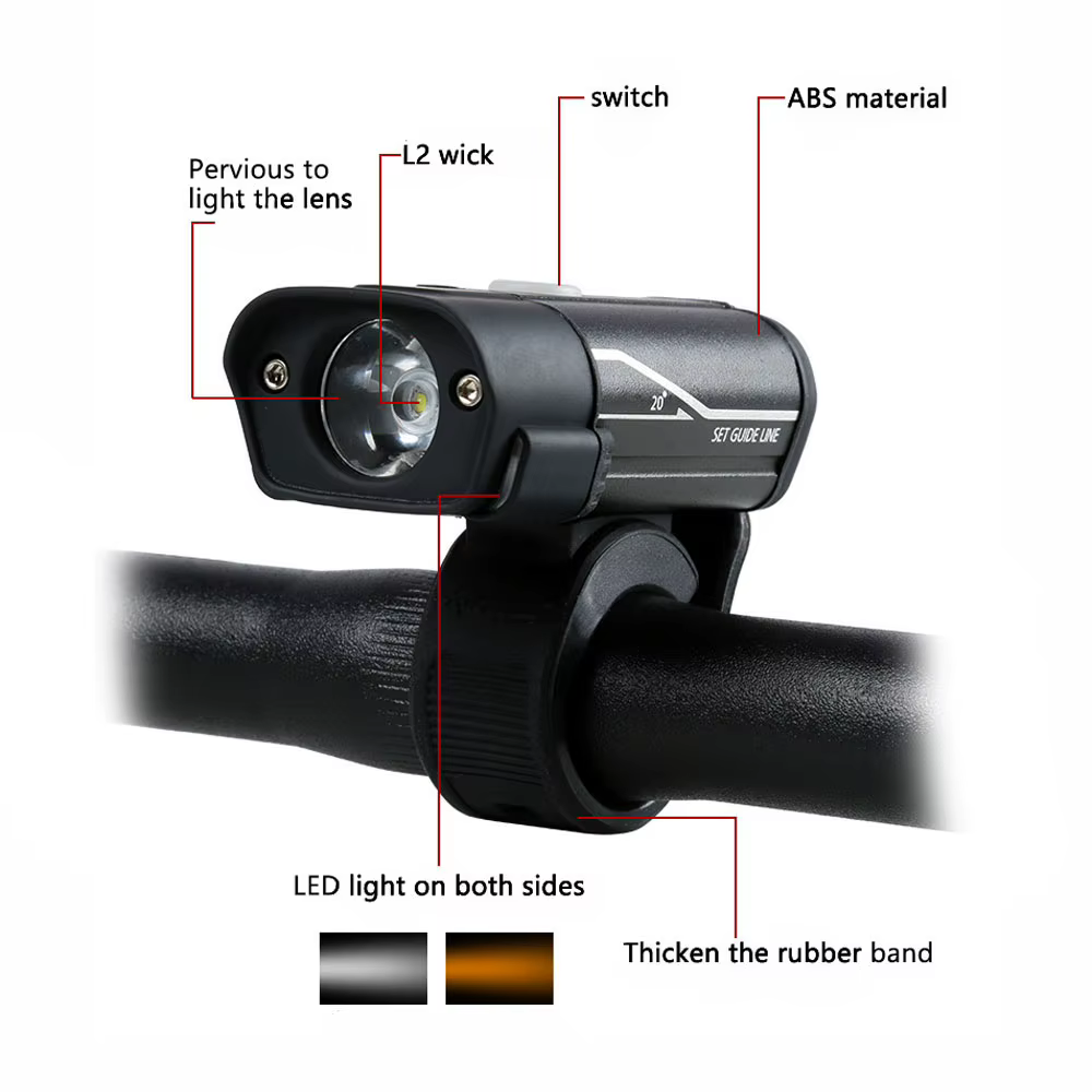 Phare de vélo Rechargeable par USB