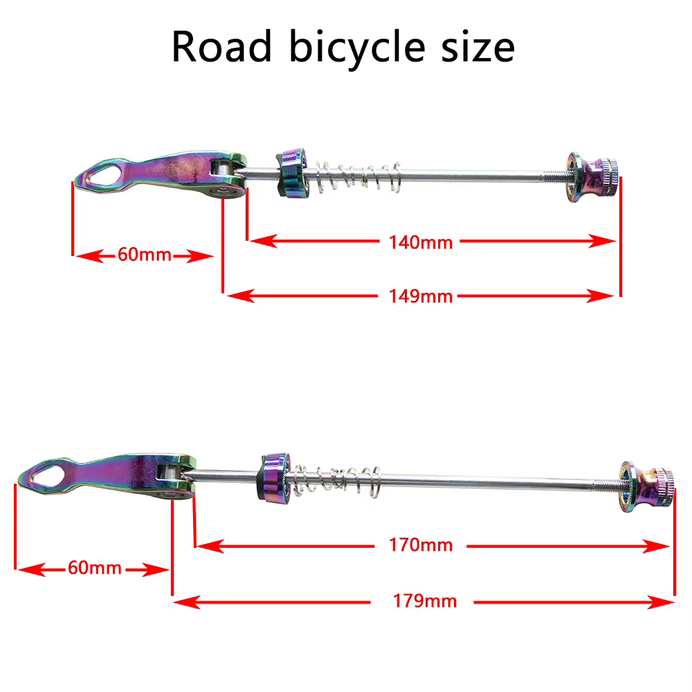 Axe de roue à dégagement rapide QR pour vélo de montagne