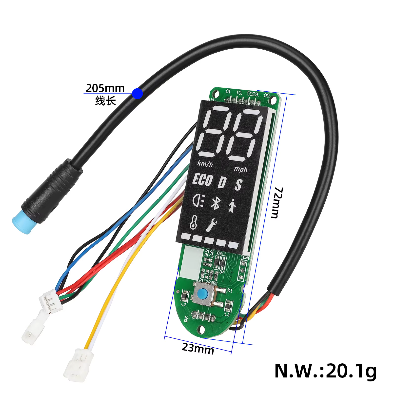 Tableau de bord Max g30 pour Scooter électrique Segway Ninebot Max G30 G30D G30E G30LP