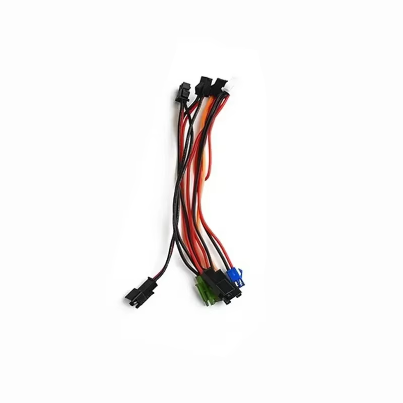 Ligne de connexion d'éclairage de vélo électrique