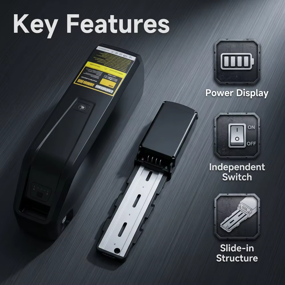Batterie Hailong pour vélo électrique 48V 36V 20Ah 10Ah