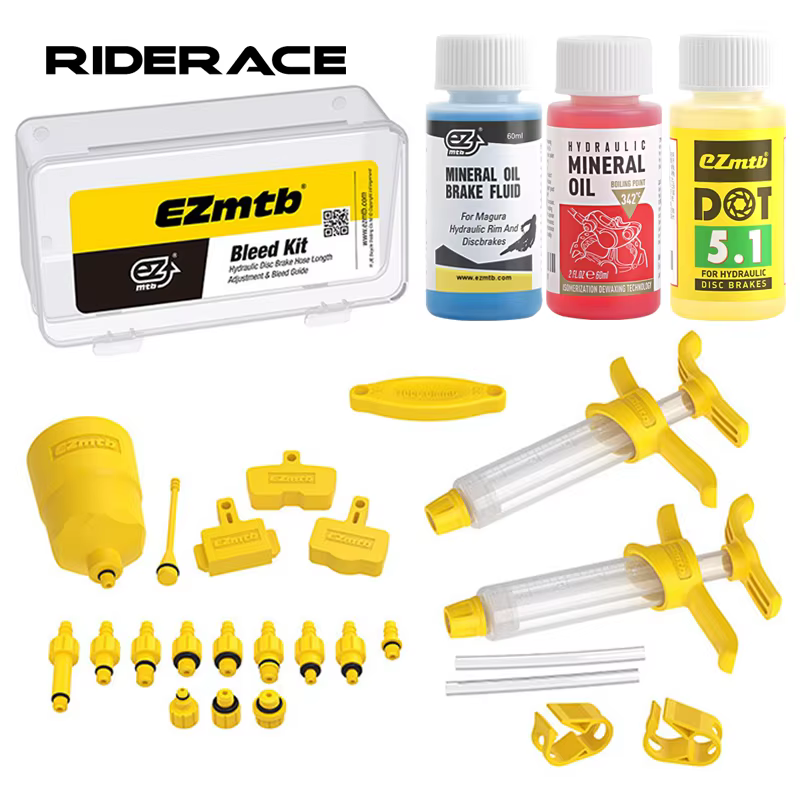Kit de purge d'huile de frein à disque hydraulique de vélo