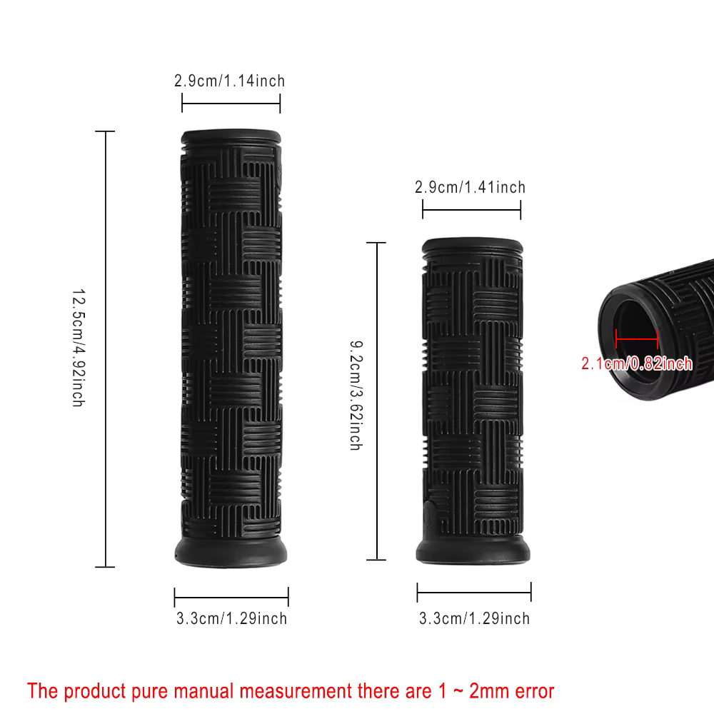 Poignées antidérapantes en caoutchouc pour trottinette électrique Kugoo Kukirin G2 G3 G4 – Pièces de rechange pour guidon
