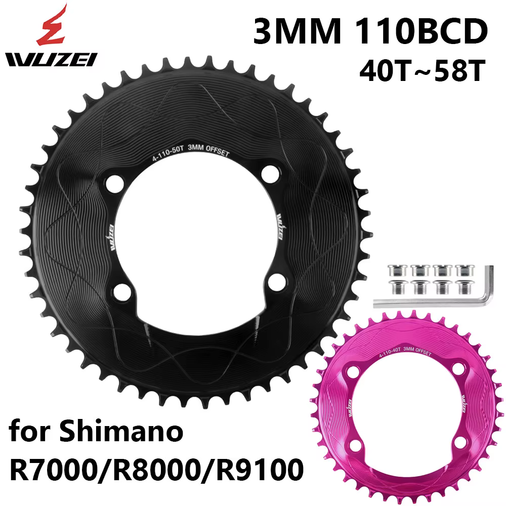 WUZEI 110BCD plateau de vélo de route 8 9 10 11 12S roue