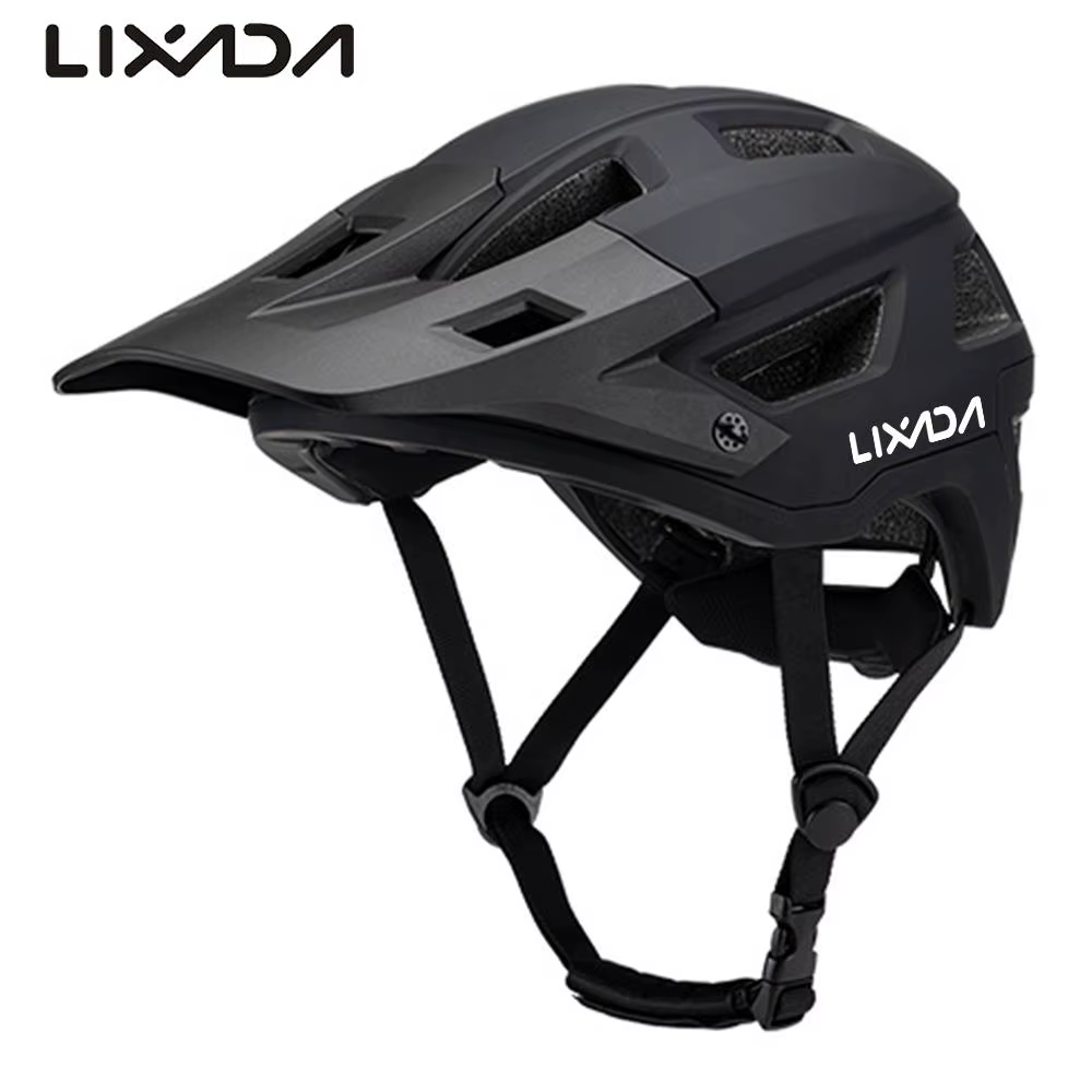 Lixada casque de vélo 55-61 cm cadran réglable visière amovible Ventilation 14 évents d'air