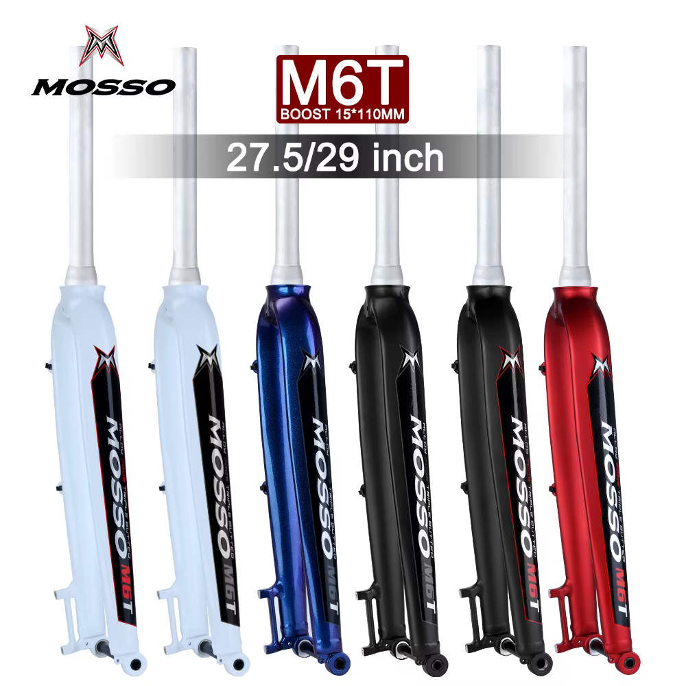 Fourche avant de vélo de montagne en fibre de carbone