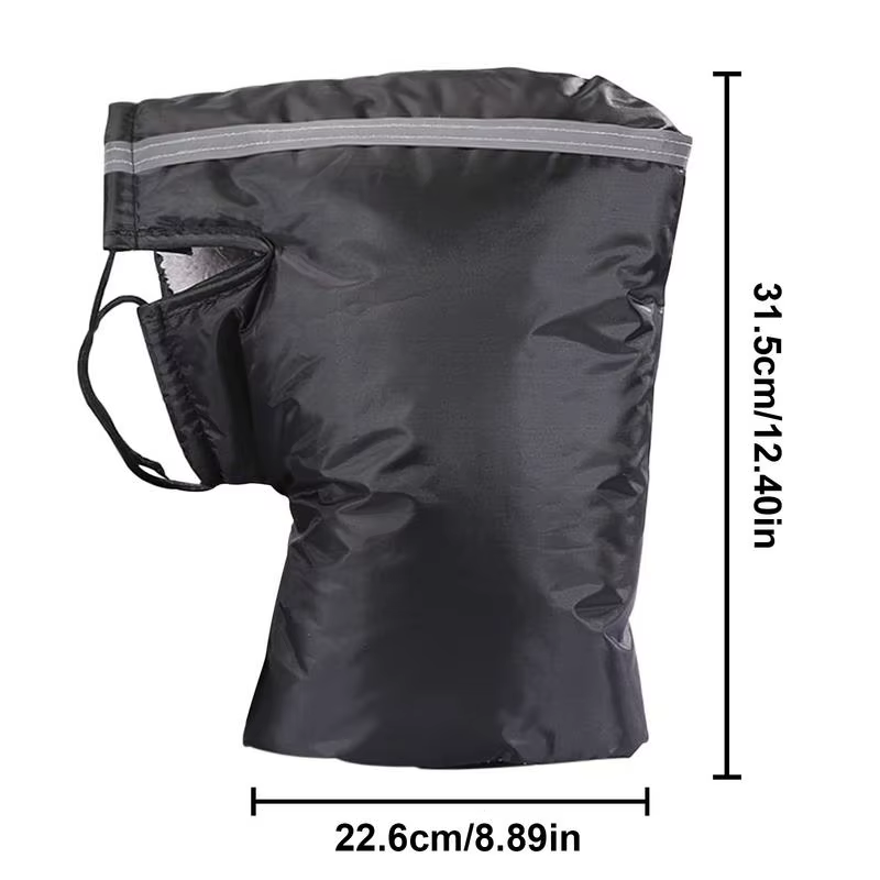 Gants de guidon de moto coupe-vent chauds