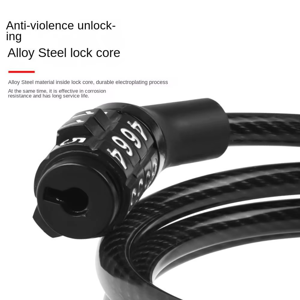 Accessoires de vélo antivol serrure