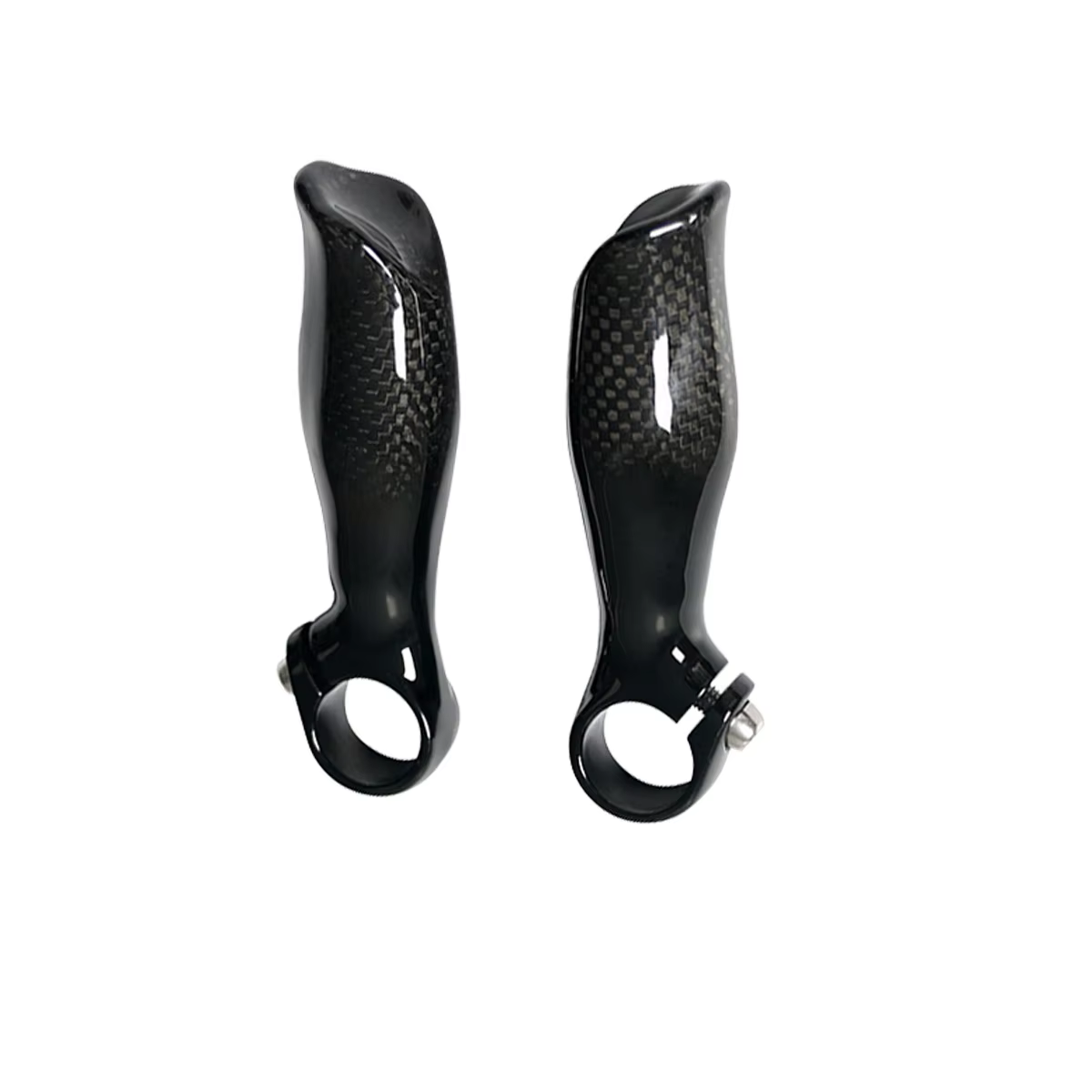 ASIACOM Poignées de guidon de vélo en aluminium et fibre de carbone