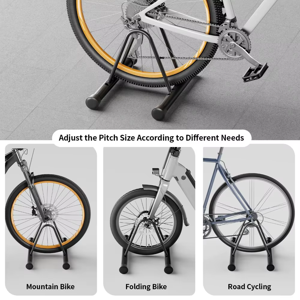 Support de rangement pour vélo sur pied