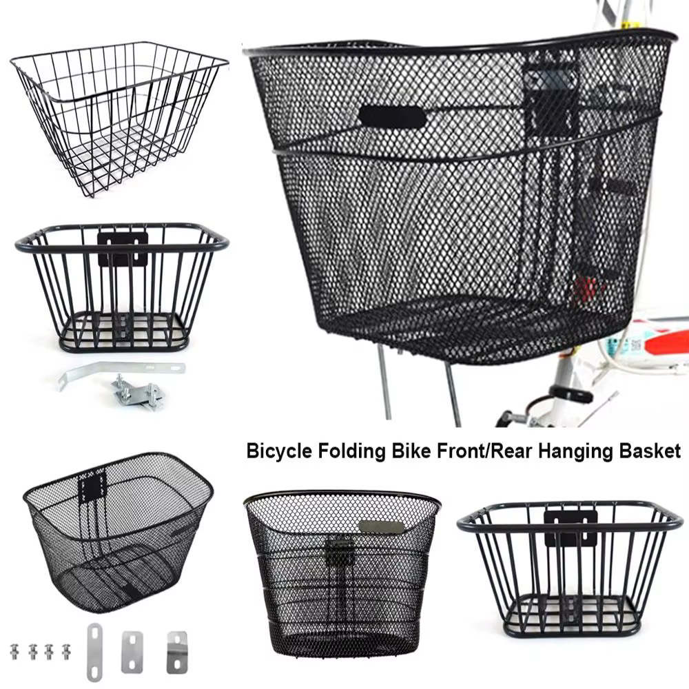 Panier arrière de vélo facile à installer