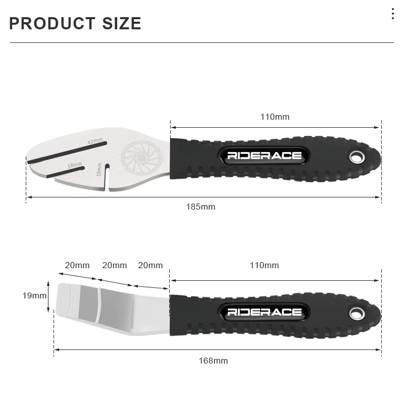 RIDERACE clé de Correction de frein à disque de vélo vtt outil d'alignement du Rotor