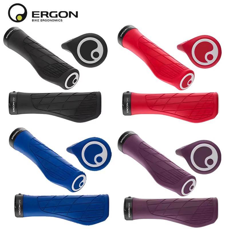Poignées ergonomiques pour vélo tout terrain Ergon GA3 L