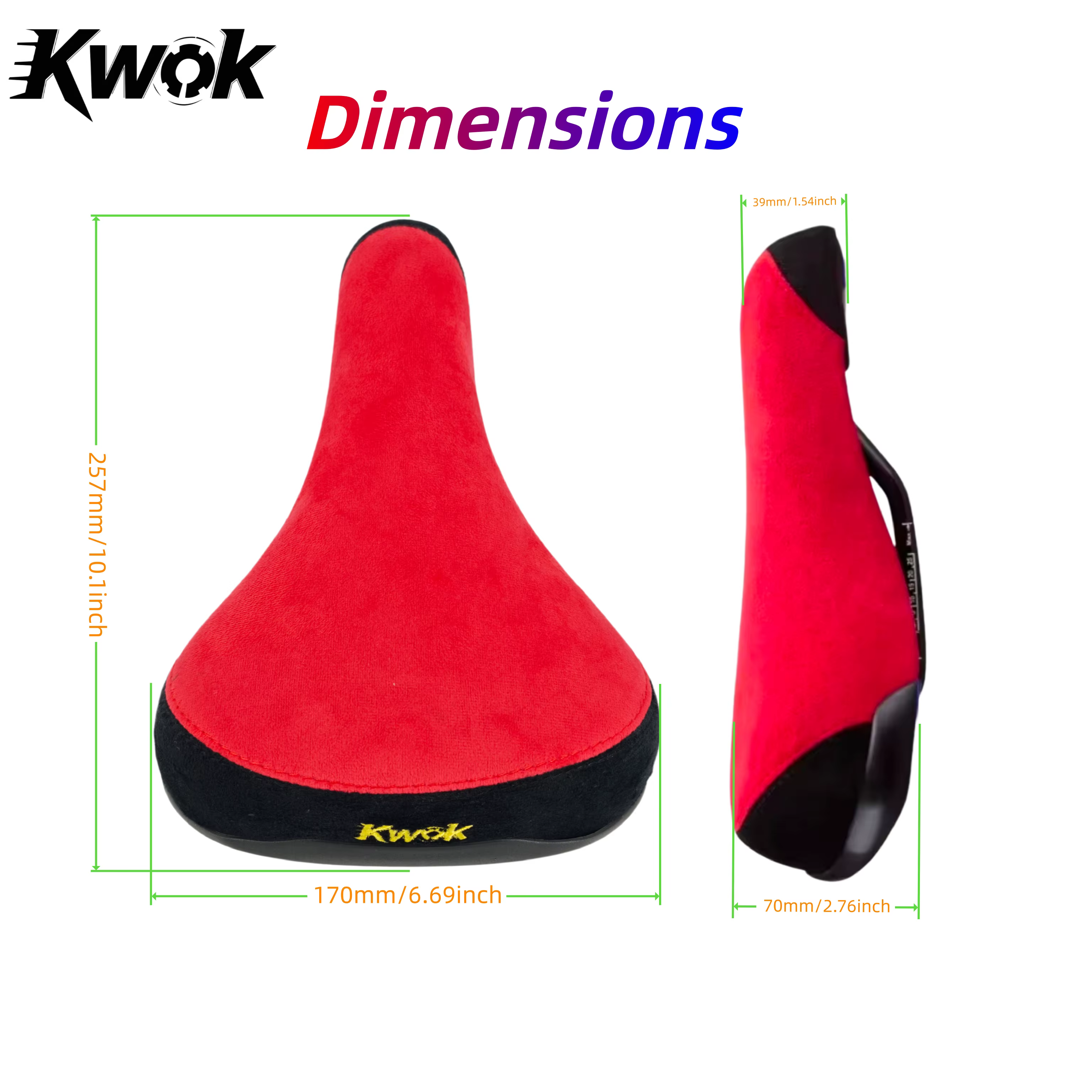 Selles de BMX, selle de vélo BMX
