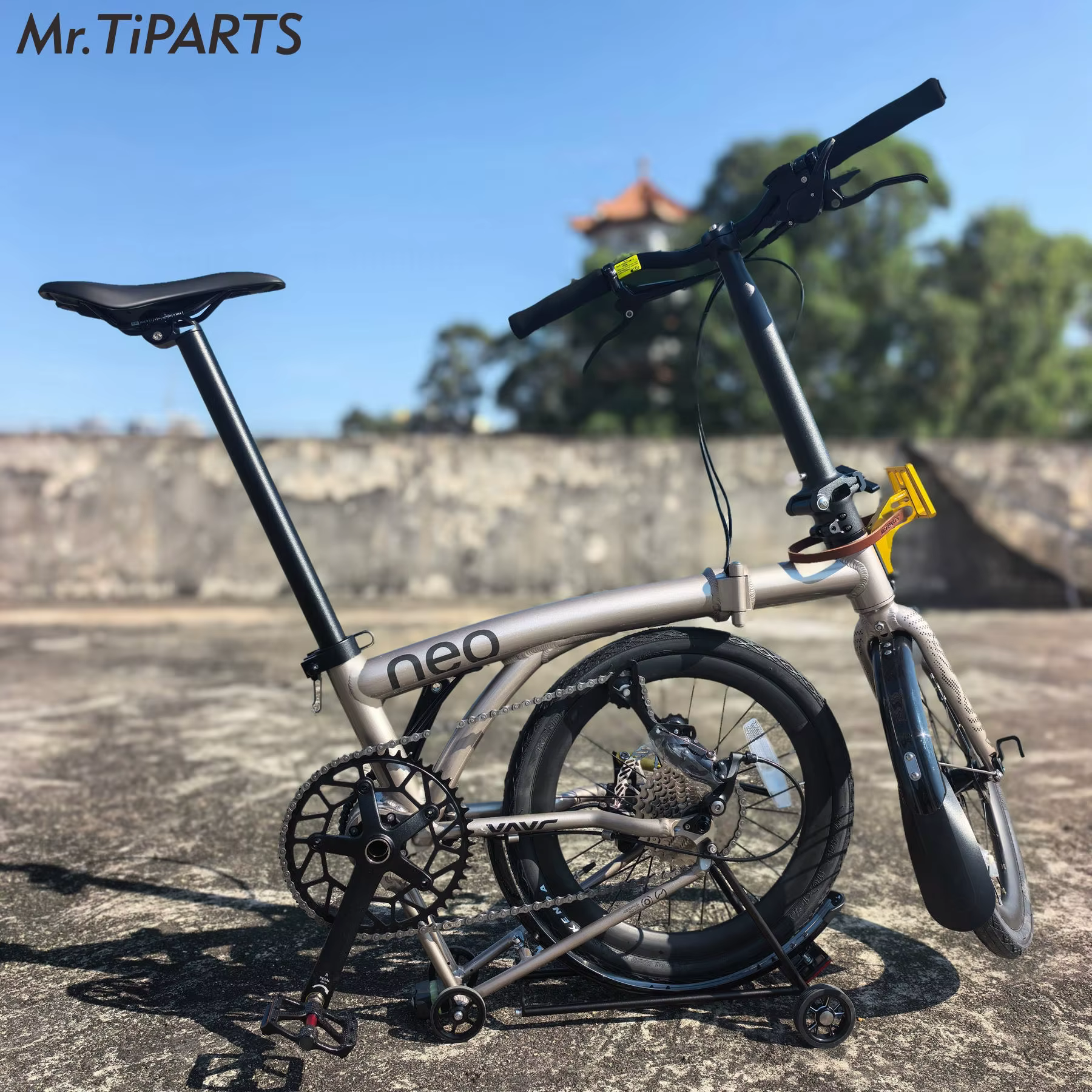 Porte-bagages arrière pour vélo