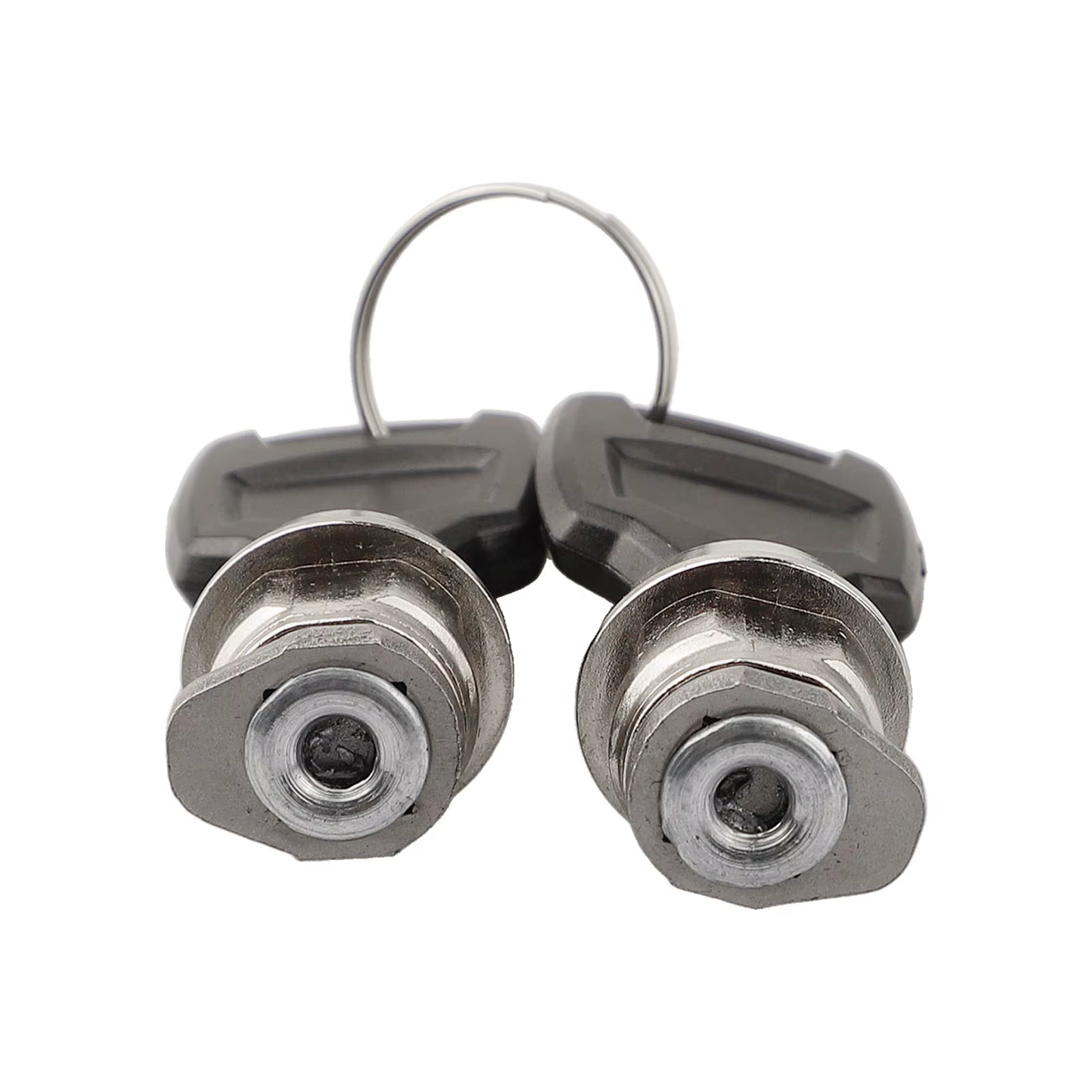 Accessoires de serrure de bagage de moto 2 clés cylindre