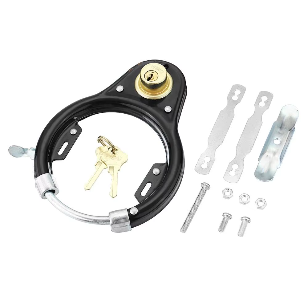 Accessoires de vélo Scooter avec clé antivol cyclisme moto sécurité roue serrure fournitures