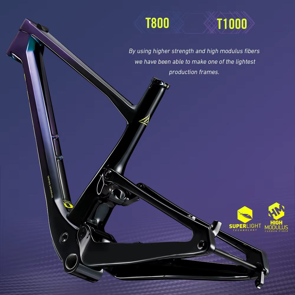 2025 Lexon Spirit 29er carbone XC cadre vtt 148mm Boost T800/T1000 110mm voyage 38T 2.4 "pneu 2400g Suspension